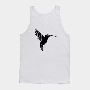 Hummingbird silhouette Tank Top